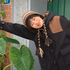 Pouch knit winter earmuffs