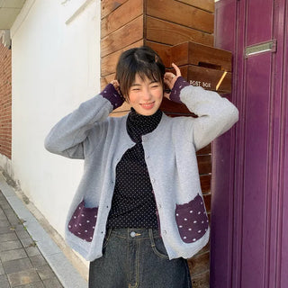 Kokoro Layered Dot Point Cardigan