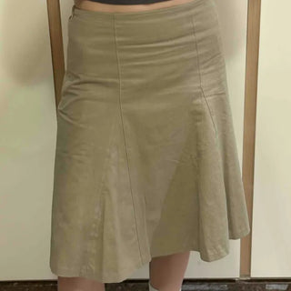 Soft Flare Midi Skirt