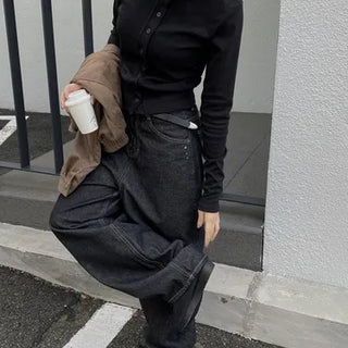 Rocking High-Neck Cardigan