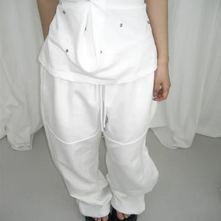 double line sweatpants (2 color)