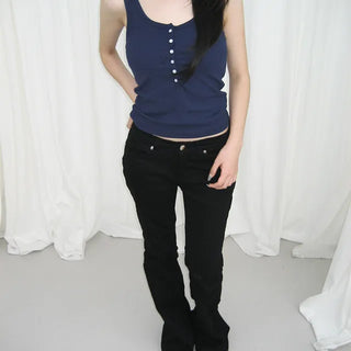 button henley top (2 color)