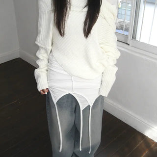 [Best] tie dress top (2 color)
