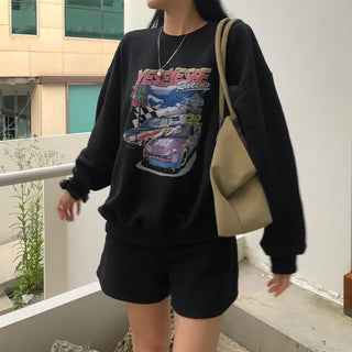 Racing Oversized Unisex Sweatshirt