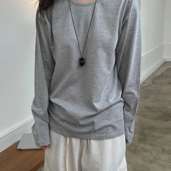 Ample Basic Long Sleeve Tee (3 colors)
