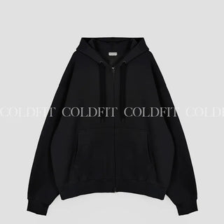 Oversized Heavy Zip-up Hoodie