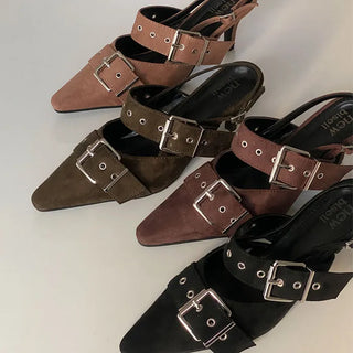 Delison Belt Stiletto Heel [7CM]
