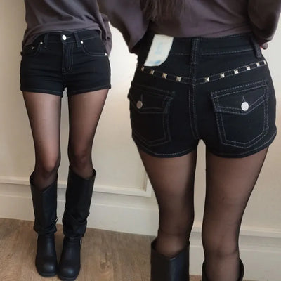 Erive studded shorts