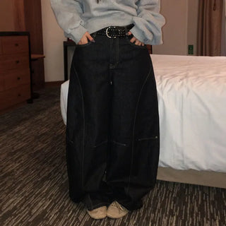 Roedi Cutout Denim Wide Pants