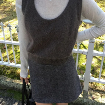 Riddl Angora Sleeveless