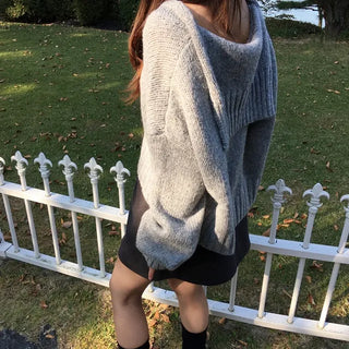 Sailor Collar Knit