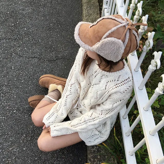 Scallop Strap Knit