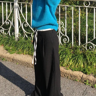 *Muand* Loop Color Block Slacks