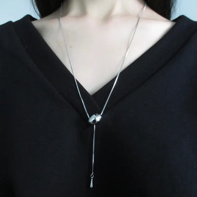 ball drop necklace