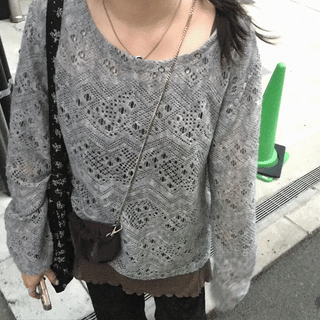 Wool Short Sleeve Knit