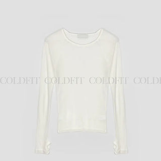 Raglan fingerhole t-shirt