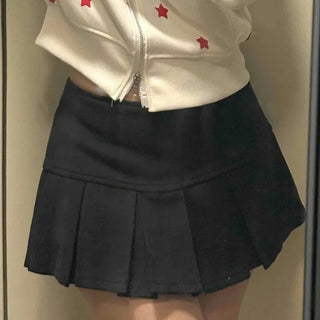 Pleated Tennis Mini Skirt