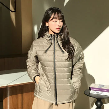 Tommy Three Zipper Padded Jacket