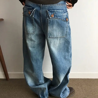 *Special Feature/High Quality* True Pocket Wide Pants