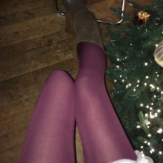 HOLIDAY Burgundy Stockings
