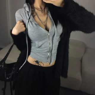 LIT Slim Fit Zip-up Hoodie
