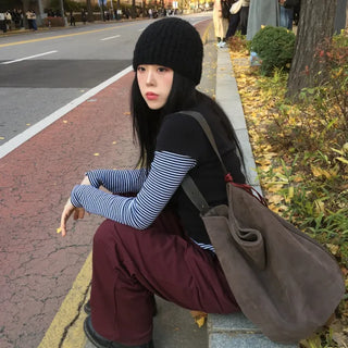 Basic Wide Cotton Pants
