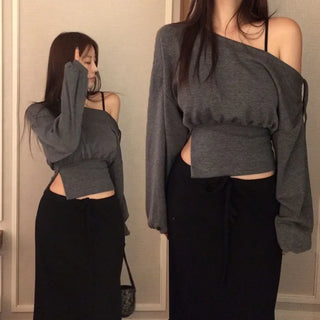 Ereden Off-Slit Sweatshirt