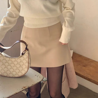Lenet A-line Mini Skirt