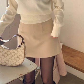 Lenet A-line Mini Skirt