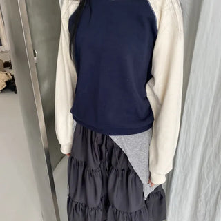 Entone Stitch Raglan Sweatshirt