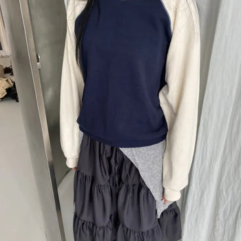 Entone Stitch Raglan Sweatshirt