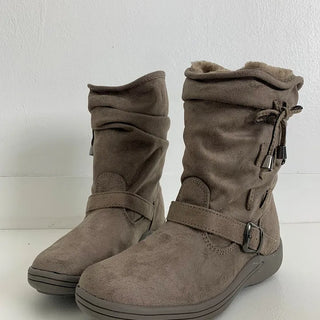 Misa Suede Ribbon Boots