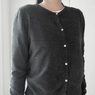 soft round cardigan