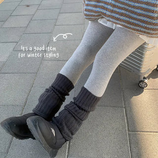 Stretchy Cotton Tights Stockings Socks Spandex Layered Panties Leggings