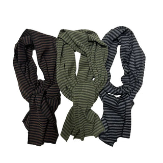 Melly Striped Long Scarf