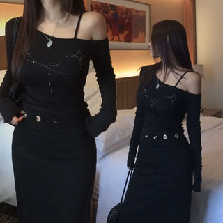 Vancouver studded asymmetrical shirt