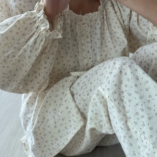 Leaf Pajama Homewear Sleepwear Set