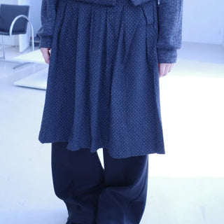 Winter Dot Skirt Pants