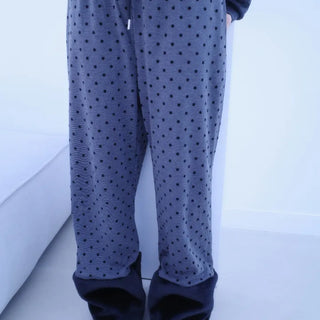 Donut Dot Fur Pants