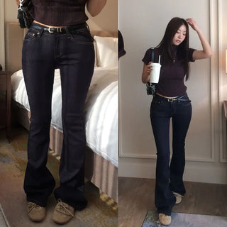 Pectio Low Denim Bootcut Pants