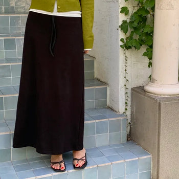 Tums Banding Long Maxi Skirt