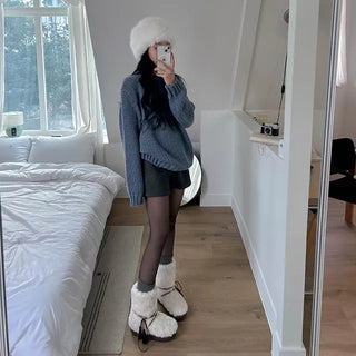 Obe high-waisted shorts
