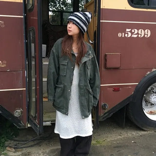 Wool Punching Dress