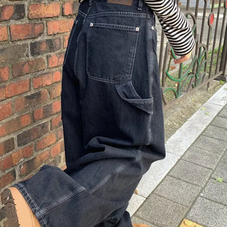 [OOT] Deep Blue Cafe The Denim Pants