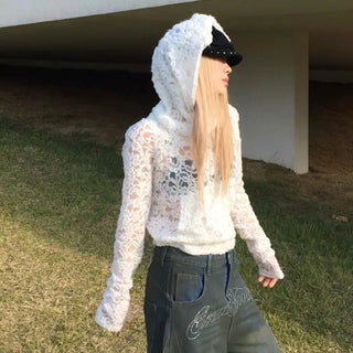 Dirty hotfix denim pants