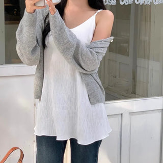 Elling Pleated Layered Bustier Sleeveless Mini Dress
