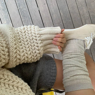 Knitted Zip-Up Cardigan