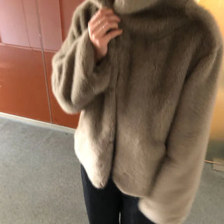 Fix Fur Hood Jumper