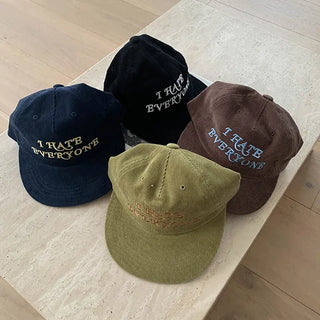 Hate Corduroy Ball Cap
