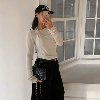 DL Halterneck Layered Tee